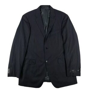Paul Betenly Super 120s Wool Filarte Surrey 42L Striped Wool Sportcoat NWT